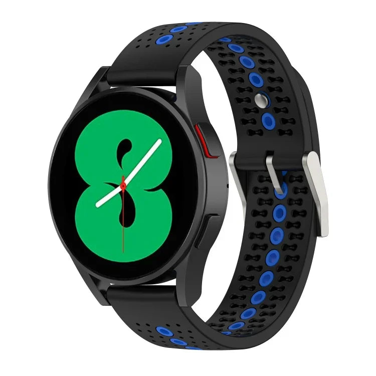 Dây Silicone Thoáng Khí Hai Màu, Dành Cho Samsung Gear S2 Classic, Dành Cho Samsung Galaxy Gear Sport
