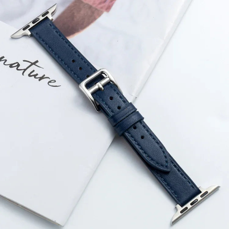 Dây Đeo Đồng Hồ Da Microfiber Khóa Chốt Cho Apple Watch Series, 7 41mm / 6&SE&5&4 40mm / 3&2&1 38mm, 7 45mm / 6&SE&5&4 44mm / 3&2&1 42mm