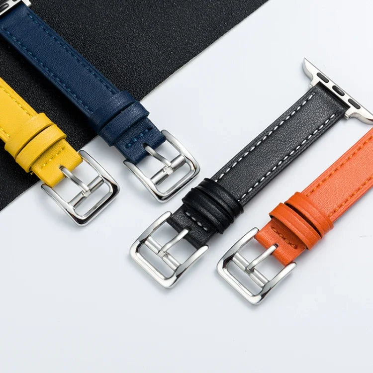 Dây Đeo Đồng Hồ Da Microfiber Khóa Chốt Cho Apple Watch Series, 7 41mm / 6&SE&5&4 40mm / 3&2&1 38mm, 7 45mm / 6&SE&5&4 44mm / 3&2&1 42mm