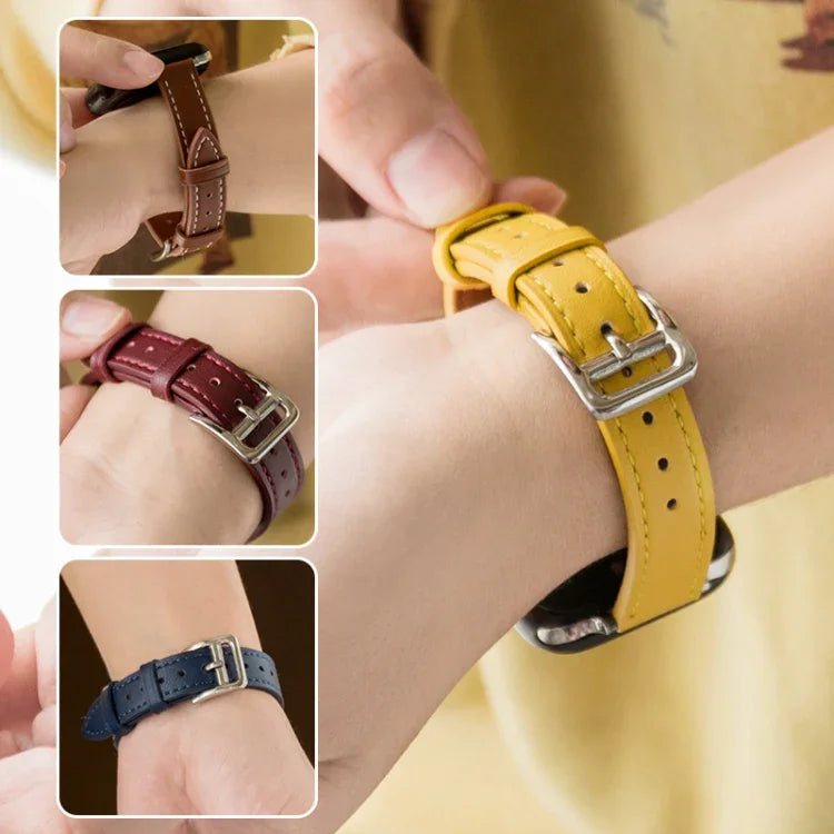Dây Đeo Đồng Hồ Da Microfiber Khóa Chốt Cho Apple Watch Series, 7 41mm / 6&SE&5&4 40mm / 3&2&1 38mm, 7 45mm / 6&SE&5&4 44mm / 3&2&1 42mm