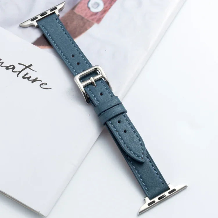 Dây Đeo Đồng Hồ Da Microfiber Khóa Chốt Cho Apple Watch Series, 7 41mm / 6&SE&5&4 40mm / 3&2&1 38mm, 7 45mm / 6&SE&5&4 44mm / 3&2&1 42mm