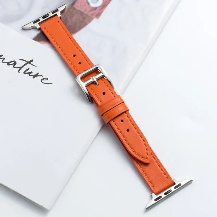 Dây Đeo Đồng Hồ Da Microfiber Khóa Chốt Cho Apple Watch Series, 7 41mm / 6&SE&5&4 40mm / 3&2&1 38mm, 7 45mm / 6&SE&5&4 44mm / 3&2&1 42mm
