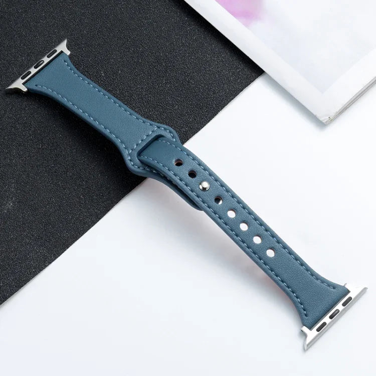 Dây Đeo Đồng Hồ Da Microfiber Cho Apple Watch Series, 7 41mm / 6&SE&5&4 40mm / 3&2&1 38mm, 7 45mm / 6&SE&5&4 44mm / 3&2&1 42mm