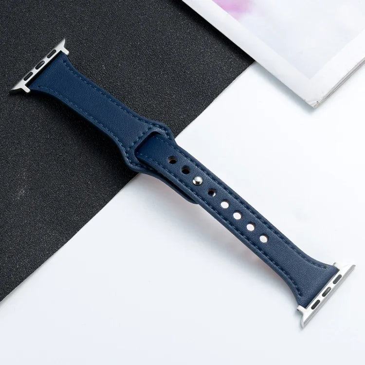Dây Đeo Đồng Hồ Da Microfiber Cho Apple Watch Series, 7 41mm / 6&SE&5&4 40mm / 3&2&1 38mm, 7 45mm / 6&SE&5&4 44mm / 3&2&1 42mm