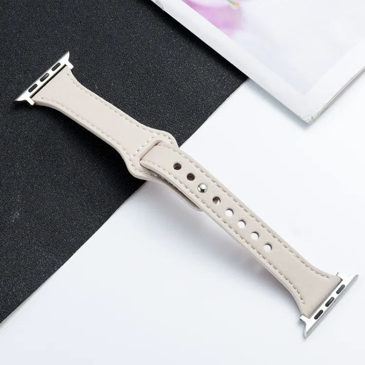 Dây Đeo Đồng Hồ Da Microfiber Cho Apple Watch Series, 7 41mm / 6&SE&5&4 40mm / 3&2&1 38mm, 7 45mm / 6&SE&5&4 44mm / 3&2&1 42mm