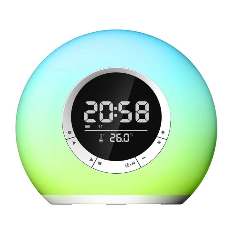 Loa Bluetooth P11 đèn LED tạo không khí, có báo thức & hiển thị nhiệt độ, P11