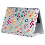 Ốp bảo vệ laptop trong suốt họa tiết Flower Series ENKAY cho MacBook Air 13.3 inch A1932 / A2179 / A2337, Dành cho MacBook Air 13.3 inch A1932 / A2179 / A2337
