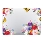 Ốp bảo vệ laptop trong suốt họa tiết Flower Series ENKAY cho MacBook Air 13.3 inch A1932 / A2179 / A2337, Dành cho MacBook Air 13.3 inch A1932 / A2179 / A2337