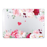 Ốp bảo vệ laptop trong suốt họa tiết Flower Series ENKAY cho MacBook Air 13.3 inch A1932 / A2179 / A2337, Dành cho MacBook Air 13.3 inch A1932 / A2179 / A2337