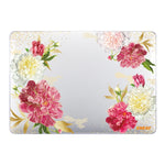 Ốp bảo vệ laptop trong suốt họa tiết Flower Series ENKAY cho MacBook Air 13.3 inch A1932 / A2179 / A2337, Dành cho MacBook Air 13.3 inch A1932 / A2179 / A2337