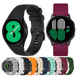 Dây đeo silicone caro 20mm, Dành cho Samsung Galaxy Watch 4 40mm / 44mm, Dành cho Samsung Galaxy Watch 4 Classic 42mm / 46mm, Dành cho Samsung Galaxy Watch 3 41mm, Dành cho Samsung Galaxy Watch Active 2 40mm / 44mm