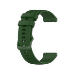 Dây đeo silicone caro 20mm, Dành cho Samsung Galaxy Watch 4 40mm / 44mm, Dành cho Samsung Galaxy Watch 4 Classic 42mm / 46mm, Dành cho Samsung Galaxy Watch 3 41mm, Dành cho Samsung Galaxy Watch Active 2 40mm / 44mm