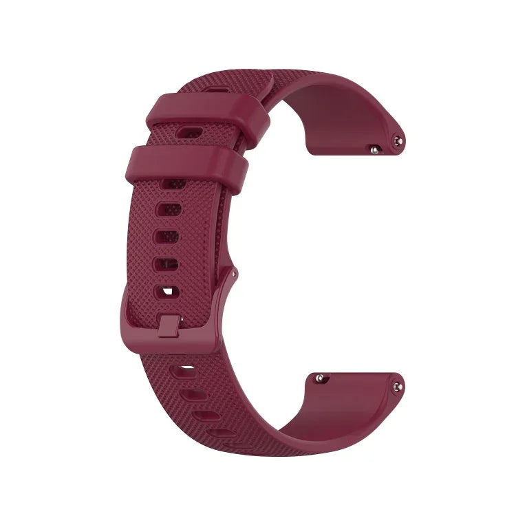 Dây đeo silicone caro 20mm, Dành cho Samsung Galaxy Watch Active 40mm, Dành cho Samsung Galaxy Watch 42mm, Dành cho Samsung Galaxy Gear Sport, Dành cho Samsung Gear S2 Classic