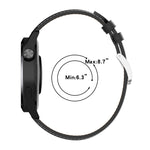Dây đồng hồ chỉ may họa tiết da bê, Dành cho Samsung Galaxy Watch 3 45mm, Dành cho Samsung Galaxy Watch 46mm, Dành cho Samsung Galaxy Gear S3 Classic / Gear S3 Frontier