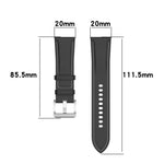 Dây đồng hồ may chỉ da bê, Dành cho Samsung Galaxy Watch 4, Dành cho Samsung Galaxy Watch 3 41mm / Watch 42mm, Dành cho Samsung Galaxy Gear S2 Classic
