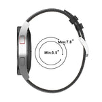 Dây đồng hồ may chỉ da bê, Dành cho Samsung Galaxy Watch 4, Dành cho Samsung Galaxy Watch 3 41mm / Watch 42mm, Dành cho Samsung Galaxy Gear S2 Classic