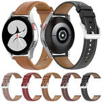 Dây đồng hồ may chỉ da bê, Dành cho Samsung Galaxy Watch 4, Dành cho Samsung Galaxy Watch 3 41mm / Watch 42mm, Dành cho Samsung Galaxy Gear S2 Classic