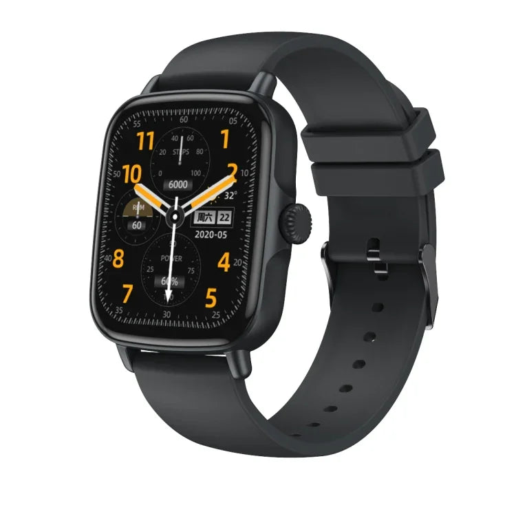 Đồng hồ thông minh màn hình màu 1.69 inch AW18, hỗ trợ gọi Bluetooth / theo dõi nhịp tim