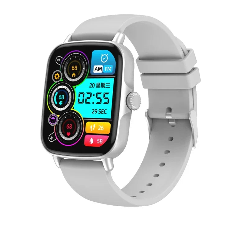 Đồng hồ thông minh màn hình màu 1.69 inch AW18, hỗ trợ gọi Bluetooth / theo dõi nhịp tim