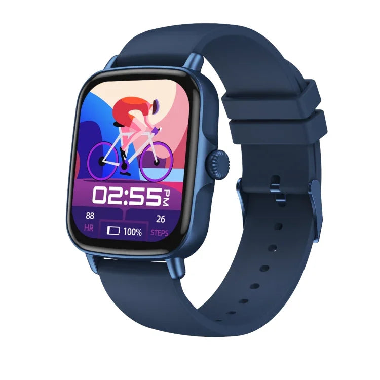 Đồng hồ thông minh màn hình màu 1.69 inch AW18, hỗ trợ gọi Bluetooth / theo dõi nhịp tim