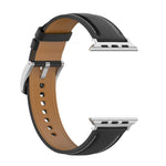 Dây Đeo Đồng Hồ Da Bò Lớp Trên May Cho Apple Watch Series, 7 41mm / 6&SE&5&4 40mm / 3&2&1 38mm 20mm, 7 45mm / 6&SE&5&4 44mm / 3&2&1 42mm 22mm, 7 41mm / 6&SE&5&4 40mm / 3&2&1 38mm 22mm, 7 45mm / 6&SE&5&4 44mm / 3&2&1 42mm 20mm