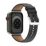 Dây Đeo Đồng Hồ Da Bò Lớp Trên May Cho Apple Watch Series, 7 41mm / 6&SE&5&4 40mm / 3&2&1 38mm 20mm, 7 45mm / 6&SE&5&4 44mm / 3&2&1 42mm 22mm, 7 41mm / 6&SE&5&4 40mm / 3&2&1 38mm 22mm, 7 45mm / 6&SE&5&4 44mm / 3&2&1 42mm 20mm