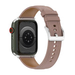 Dây Đeo Đồng Hồ Da Bò Lớp Trên May Cho Apple Watch Series, 7 41mm / 6&SE&5&4 40mm / 3&2&1 38mm 20mm, 7 45mm / 6&SE&5&4 44mm / 3&2&1 42mm 22mm, 7 41mm / 6&SE&5&4 40mm / 3&2&1 38mm 22mm, 7 45mm / 6&SE&5&4 44mm / 3&2&1 42mm 20mm