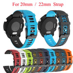 22mm Mixed-Color Silicone Strap, For Huawei Watch GT2 Pro, For Huawei Watch GT 2e