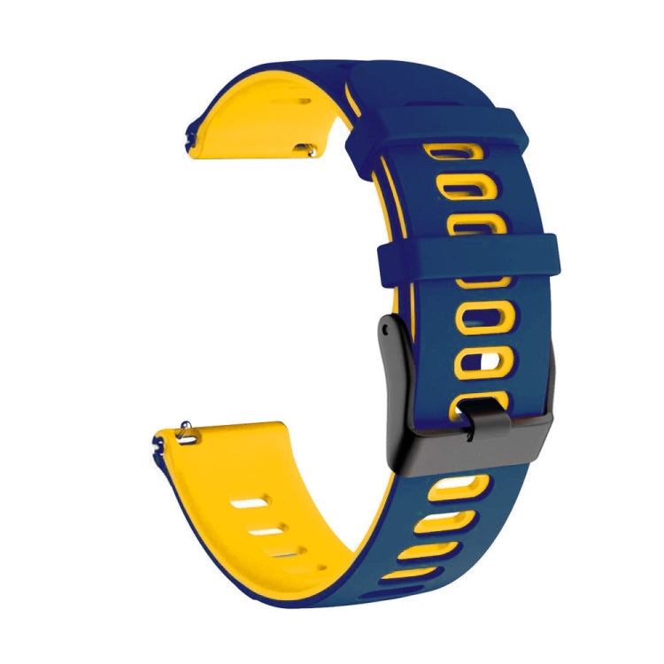 22mm Mixed-Color Silicone Strap, For Huawei Watch GT 42mm / 46mm, For Huawei Watch GT2 46mm