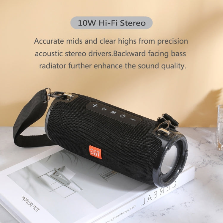 Loa Bluetooth Di Động Chống Nước Công Suất Cao T&G TG324 Hỗ trợ FM / Thẻ TF