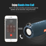 Loa Bluetooth Di Động Chống Nước Công Suất Cao T&G TG324 Hỗ trợ FM / Thẻ TF