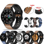 Dây đeo da dán silicone 20mm, Dành cho Samsung Galaxy Watch 4 40mm, Samsung Galaxy Watch 4 44mm, Dành cho Samsung Galaxy Watch 4 Classic 42mm, Dành cho Samsung Galaxy Watch 4 Classic 46mm