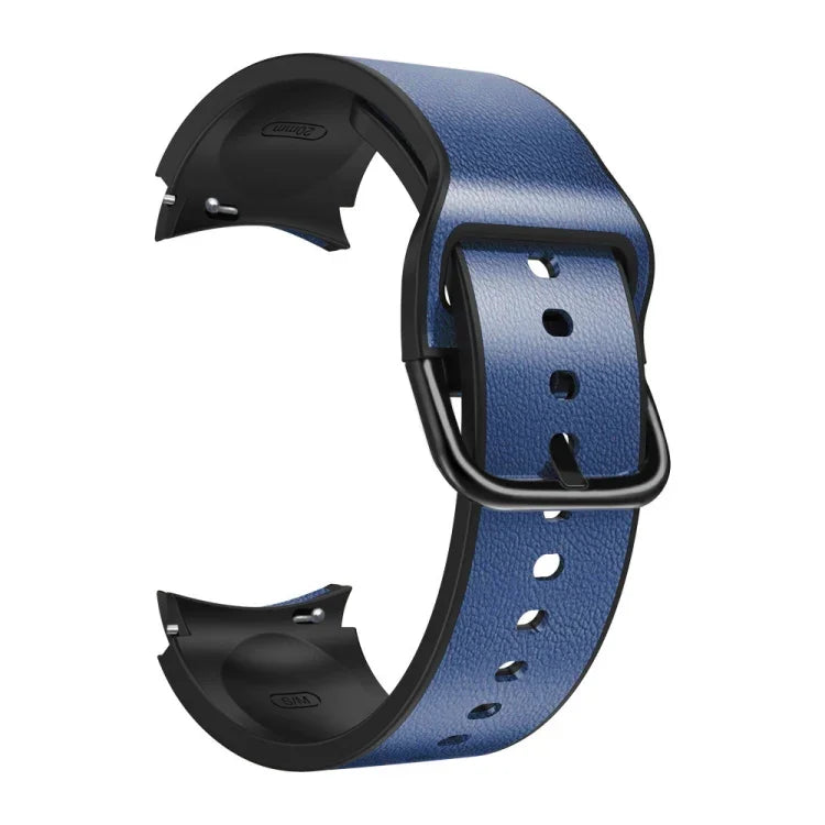 Dây đeo da dán silicone 20mm, Dành cho Samsung Galaxy Watch 4 40mm, Samsung Galaxy Watch 4 44mm, Dành cho Samsung Galaxy Watch 4 Classic 42mm, Dành cho Samsung Galaxy Watch 4 Classic 46mm