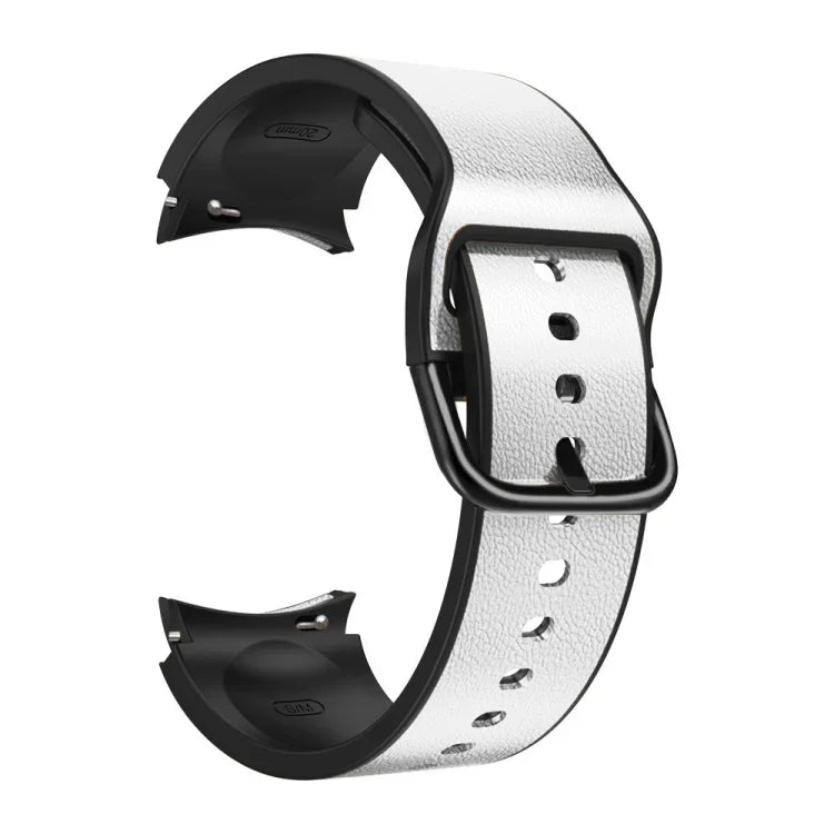Dây đeo da dán silicone 20mm, Dành cho Samsung Galaxy Watch 4 40mm, Samsung Galaxy Watch 4 44mm, Dành cho Samsung Galaxy Watch 4 Classic 42mm, Dành cho Samsung Galaxy Watch 4 Classic 46mm