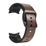 Dây đeo da dán silicone 20mm, Dành cho Samsung Galaxy Watch 4 40mm, Samsung Galaxy Watch 4 44mm, Dành cho Samsung Galaxy Watch 4 Classic 42mm, Dành cho Samsung Galaxy Watch 4 Classic 46mm