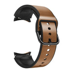 Dây đeo da dán silicone 20mm, Dành cho Samsung Galaxy Watch 4 40mm, Samsung Galaxy Watch 4 44mm, Dành cho Samsung Galaxy Watch 4 Classic 42mm, Dành cho Samsung Galaxy Watch 4 Classic 46mm