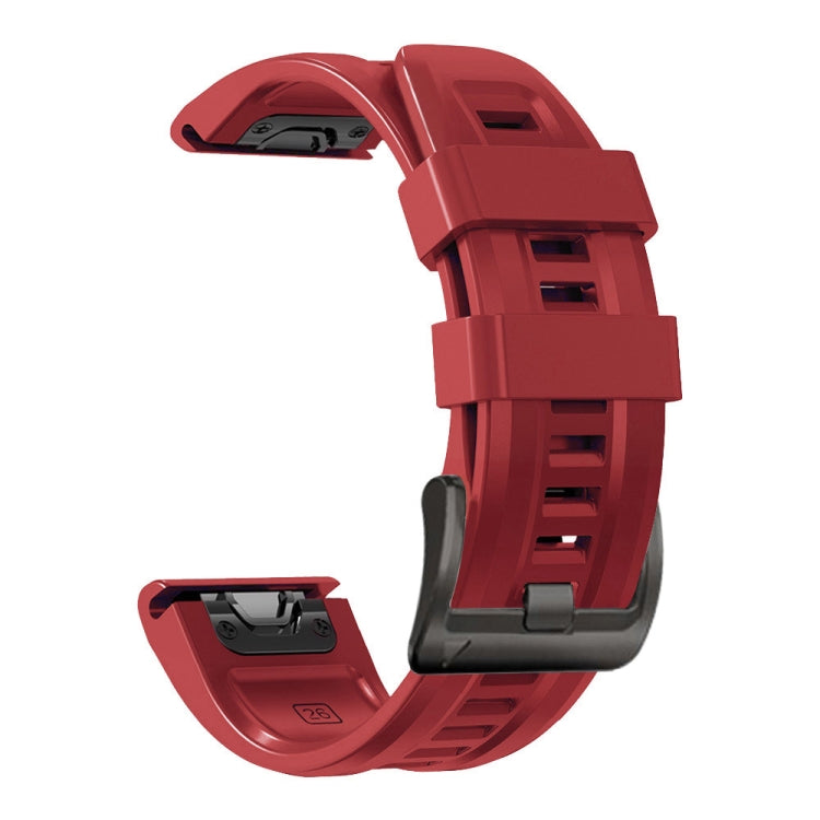 22mm Silicone Sport Pure Color Strap, For Garmin Fenix 7, For Garmin Approach S62, For Garmin Fenix 6 GPS