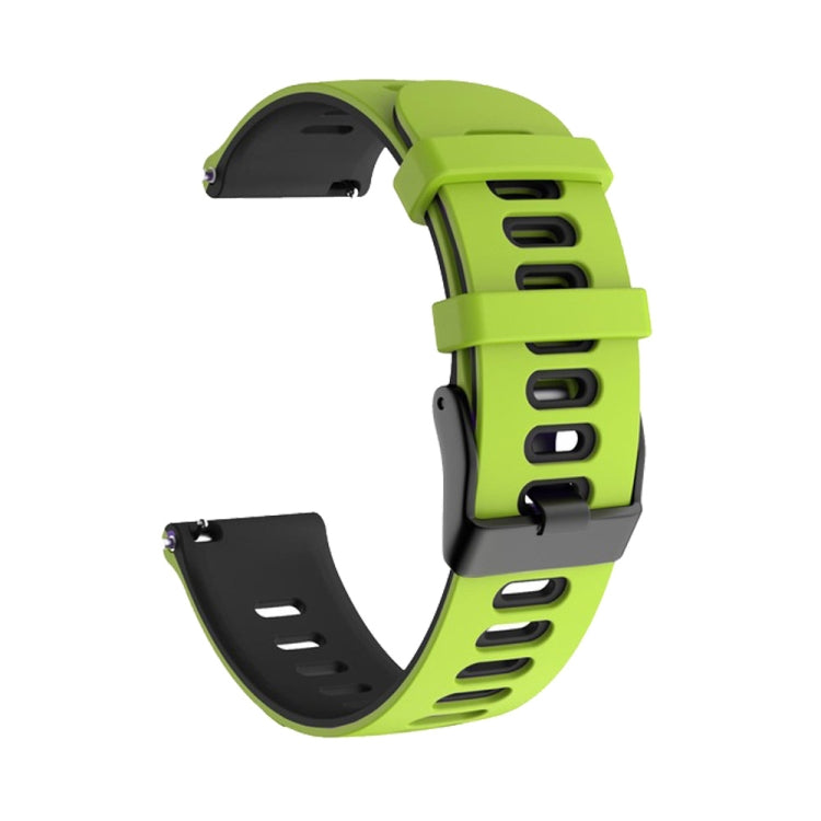 20mm Mixed-color Silicone Strap, For Garmin Venu sq, For Garmin Forerunner 645 Music