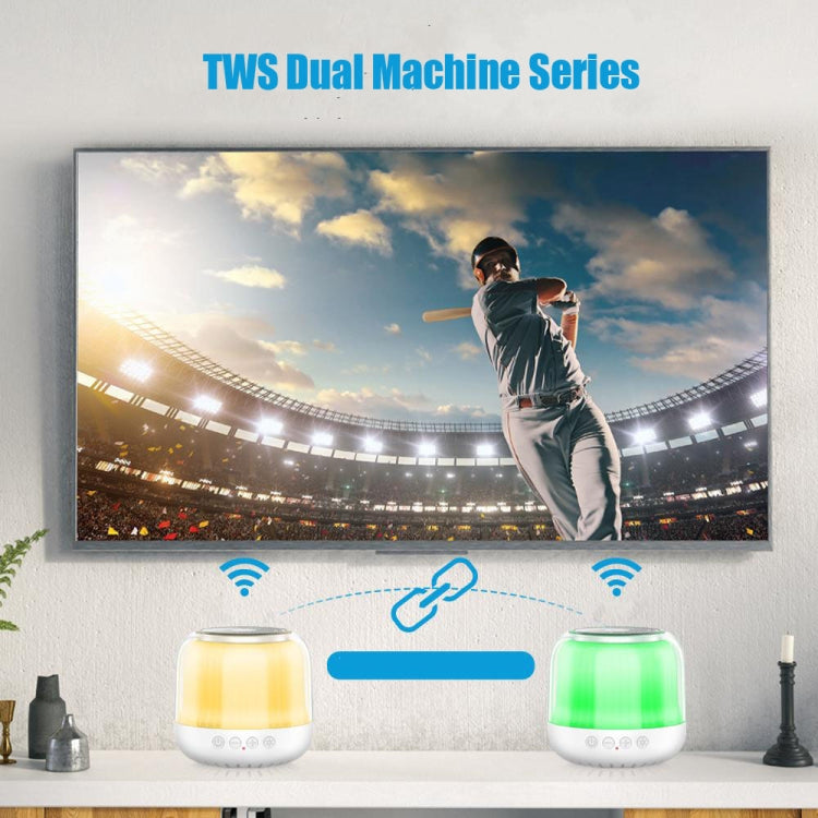 Loa Bluetooth không dây JY12 với đèn LED RGB toàn màn hình