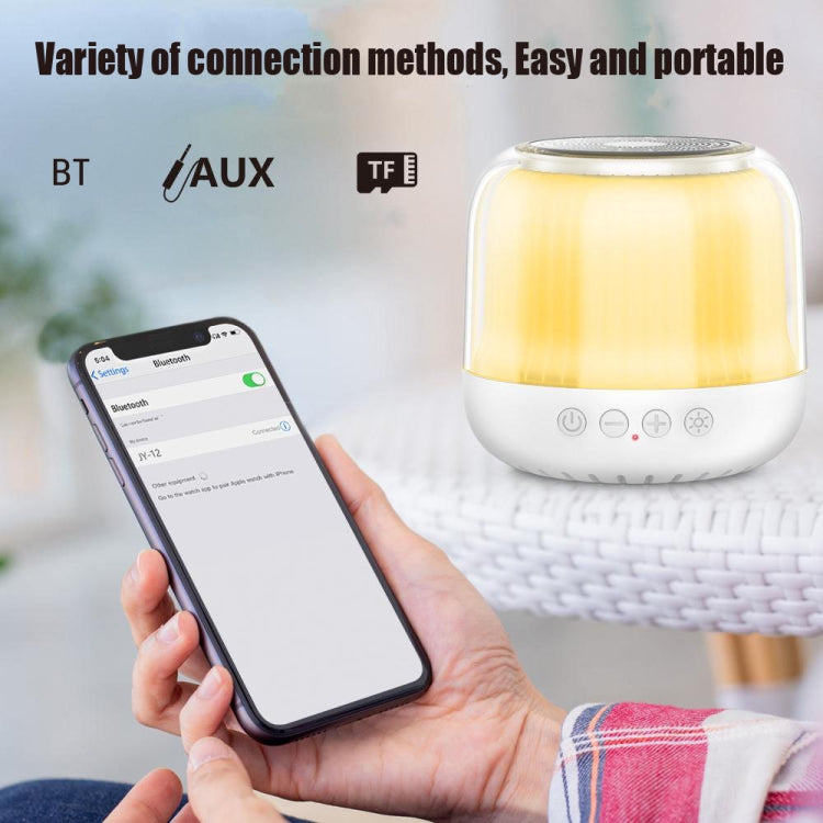 Loa Bluetooth không dây JY12 với đèn LED RGB toàn màn hình