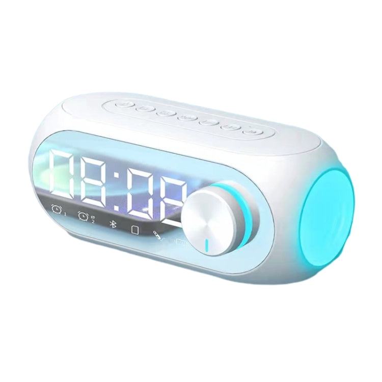 Loa Bluetooth đồng hồ báo thức AEC S8 có đèn LED, hỗ trợ thẻ TF / FM, S8