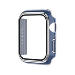 Ốp đồng hồ PC hai màu mạ điện + kính cường lực, dành cho Apple Watch Series 3/2/1 42mm, dành cho Apple Watch Series 9 / 8 / 7 41mm