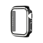 Ốp đồng hồ PC mạ điện hai màu + kính cường lực, Dành cho Apple Watch Series 6/5/4/SE 40mm, Dành cho Apple Watch Series 3/2/1 38mm