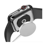 Ốp đồng hồ PC mạ điện hai màu + kính cường lực, Dành cho Apple Watch Series 6/5/4/SE 40mm, Dành cho Apple Watch Series 3/2/1 38mm