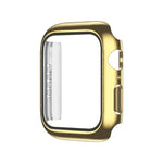 Ốp Đồng Hồ PC Đơn Sắc Mạ Điện Kèm Miếng Dán Cường Lực, Cho Apple Watch Series 9 / 8 / 7 45mm, Cho Apple Watch Series 8 / 7 45mm, Cho Apple Watch Series 6/5/4/SE 44mm, Cho Apple Watch Series 3/2/1 42mm, Cho Apple Watch Series 9 / 8 / 7 41mm
