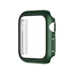 Ốp Đồng Hồ PC Đơn Sắc Mạ Điện Kèm Miếng Dán Cường Lực, Cho Apple Watch Series 9 / 8 / 7 45mm, Cho Apple Watch Series 8 / 7 45mm, Cho Apple Watch Series 6/5/4/SE 44mm, Cho Apple Watch Series 3/2/1 42mm, Cho Apple Watch Series 9 / 8 / 7 41mm