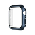 Ốp Đồng Hồ PC Đơn Sắc Mạ Điện Kèm Miếng Dán Cường Lực, Cho Apple Watch Series 9 / 8 / 7 45mm, Cho Apple Watch Series 8 / 7 45mm, Cho Apple Watch Series 6/5/4/SE 44mm, Cho Apple Watch Series 3/2/1 42mm, Cho Apple Watch Series 9 / 8 / 7 41mm