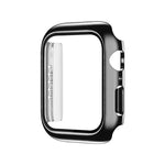 Ốp Đồng Hồ PC Đơn Sắc Mạ Điện Kèm Miếng Dán Cường Lực, Cho Apple Watch Series 9 / 8 / 7 45mm, Cho Apple Watch Series 8 / 7 45mm, Cho Apple Watch Series 6/5/4/SE 44mm, Cho Apple Watch Series 3/2/1 42mm, Cho Apple Watch Series 9 / 8 / 7 41mm