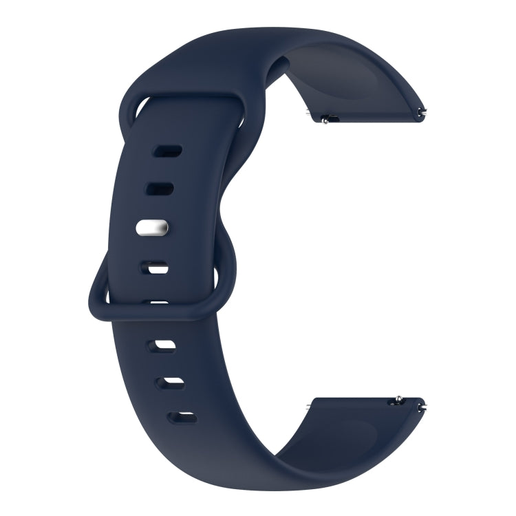 22mm Silicone Solid Color Watch Band, For Amazfit Stratos 2