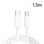 Cáp sạc nhanh PD30W USB-C / Type-C sang 8 Pin đồng bộ dữ liệu cho dòng iPhone, dài 1m, 1.5m, 2m